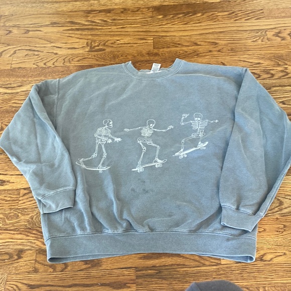 Urban Outfitters Skeleton Sweatshirt - Picture 1 of 7